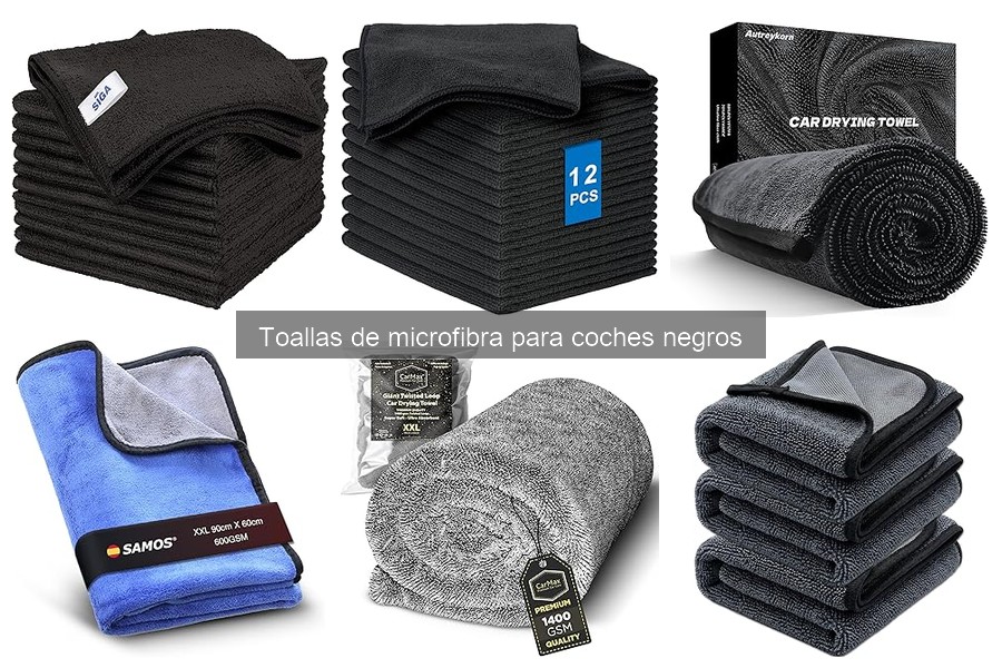 Cómo Elegir la Mejor Toalla de Microfibra para Coche Negro