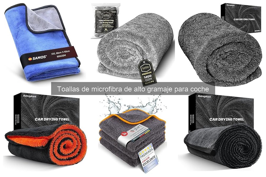 Cómo elegir la mejor toalla de microfibra para detailing