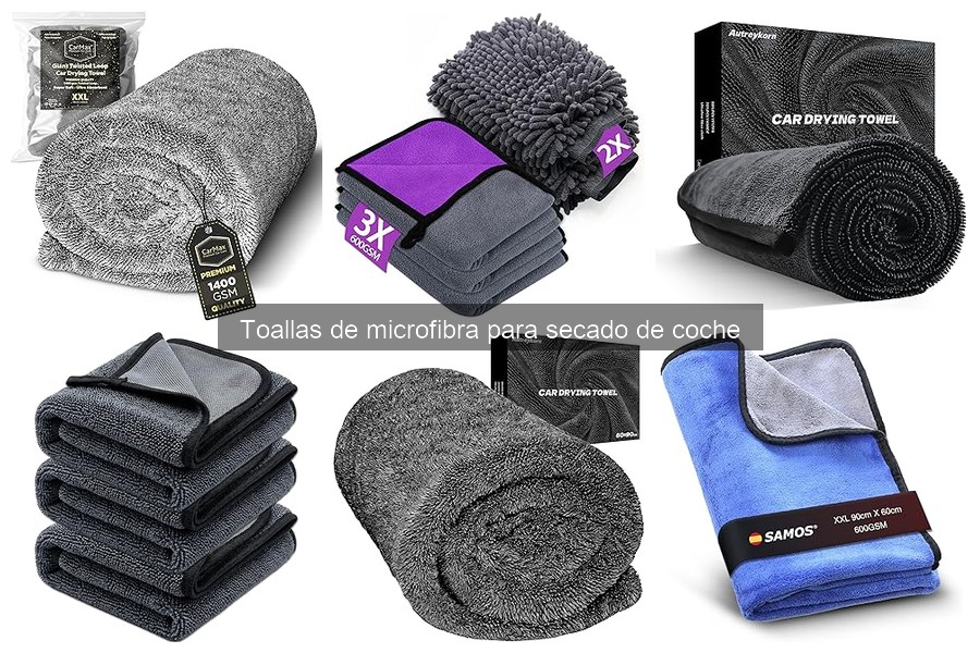 Cómo Elegir la Mejor Toalla de Microfibra para Secar el Coche