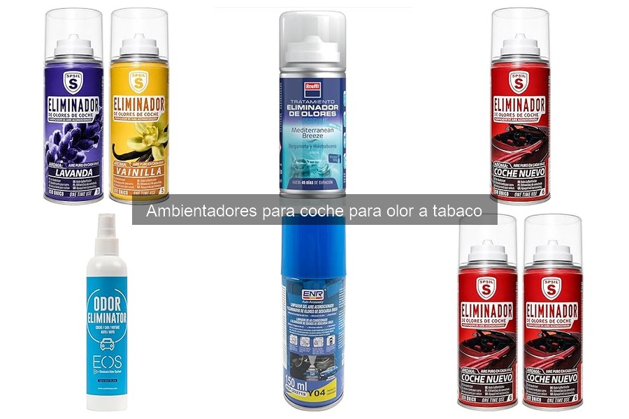 Cómo Limpiar el Coche y Usar Ambientadores Anti-Tabaco