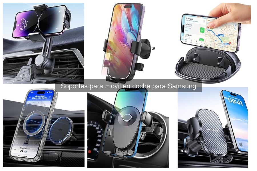 Cómo limpiar y mantener soportes para móvil en coche
