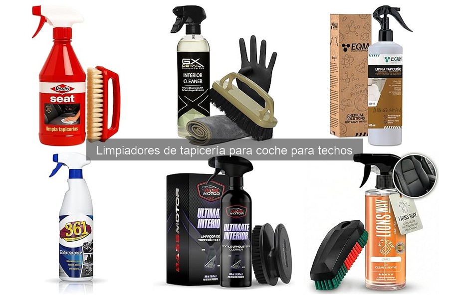 Cómo quitar manchas difíciles de la tapicería del coche