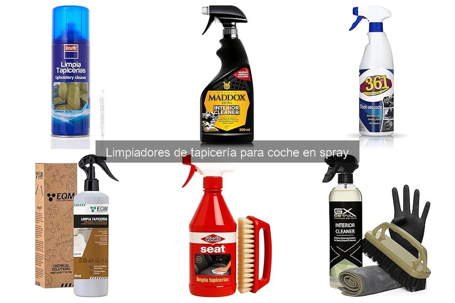 Cómo quitar manchas difíciles de la tapicería en spray