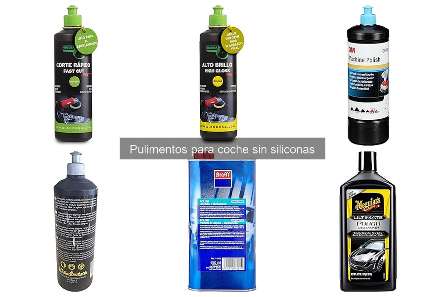 Cómo saber si un pulimento para coche es libre de siliconas