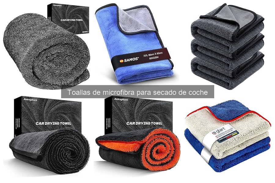Cómo Secar tu Coche Correctamente con Toallas de Microfibra