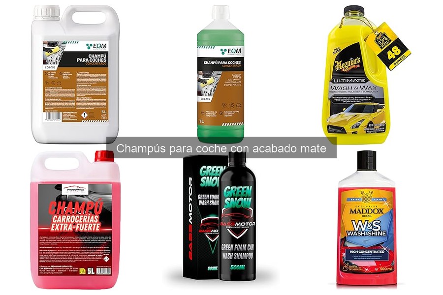 Cómo usar champú para coche mate: guía práctica