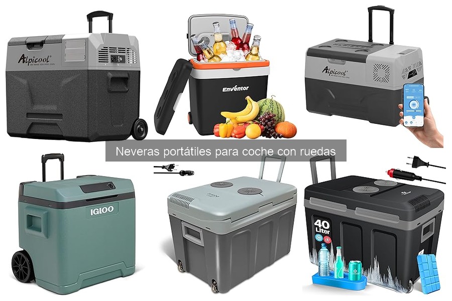 Cómo usar correctamente una nevera portátil con ruedas