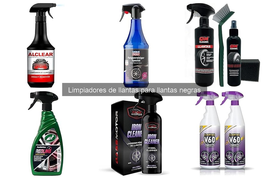 ** Cómo usar limpiadores de llantas negras: guía paso a paso