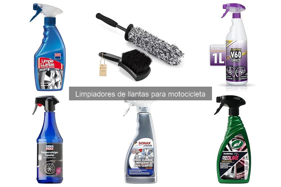 Cómo usar limpiadores de llantas para motocicleta correctamente