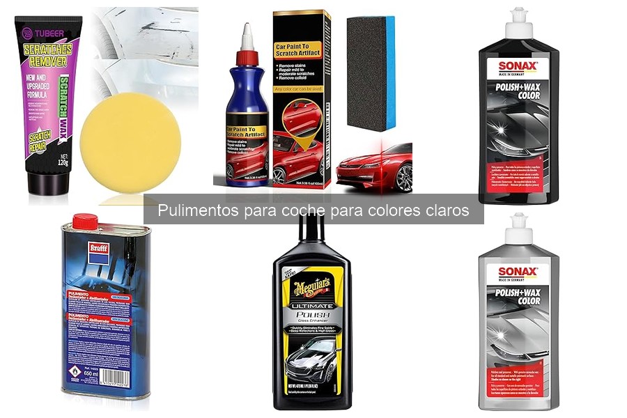 Cómo usar pulimento en coches de colores claros: Guía práctica