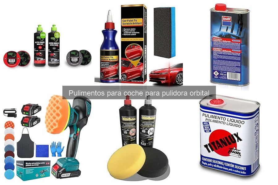 Cómo usar pulimentos para coche con pulidora orbital