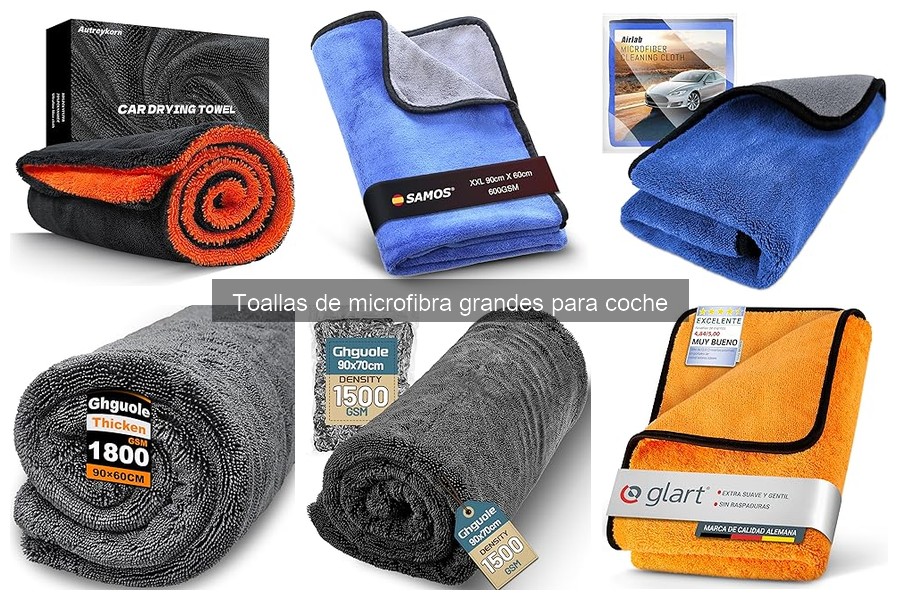 Cómo usar toallas de microfibra grandes para un acabado perfecto