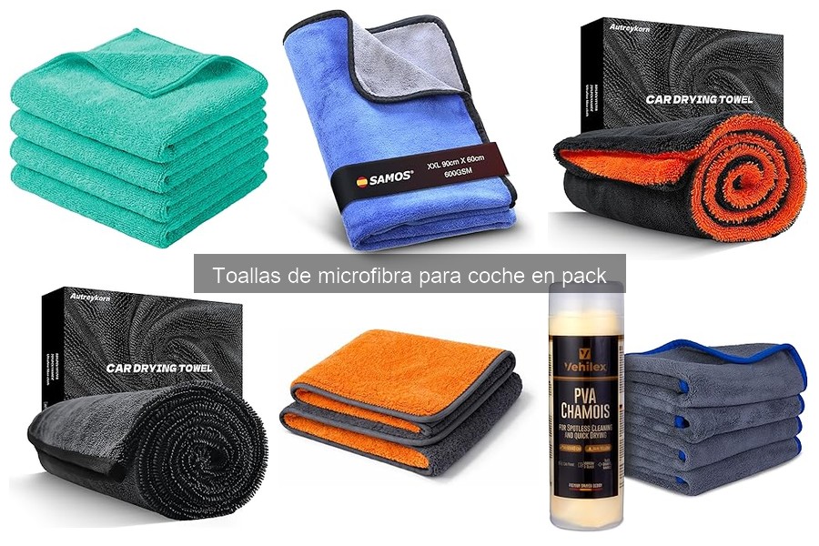 Cómo usar toallas de microfibra para limpiar tu coche