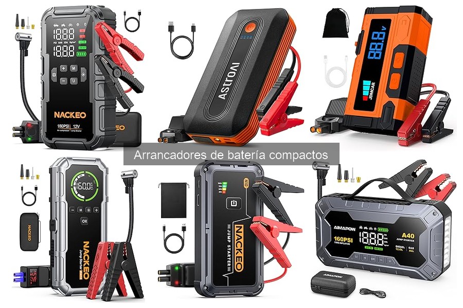 Cómo usar un arrancador de batería compacto correctamente