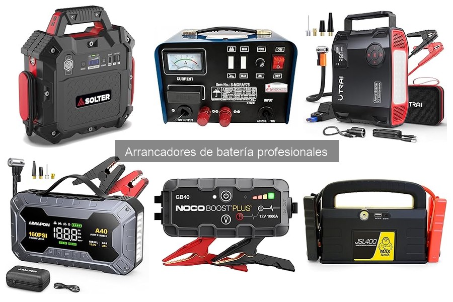 Cómo usar un arrancador de batería profesional correctamente