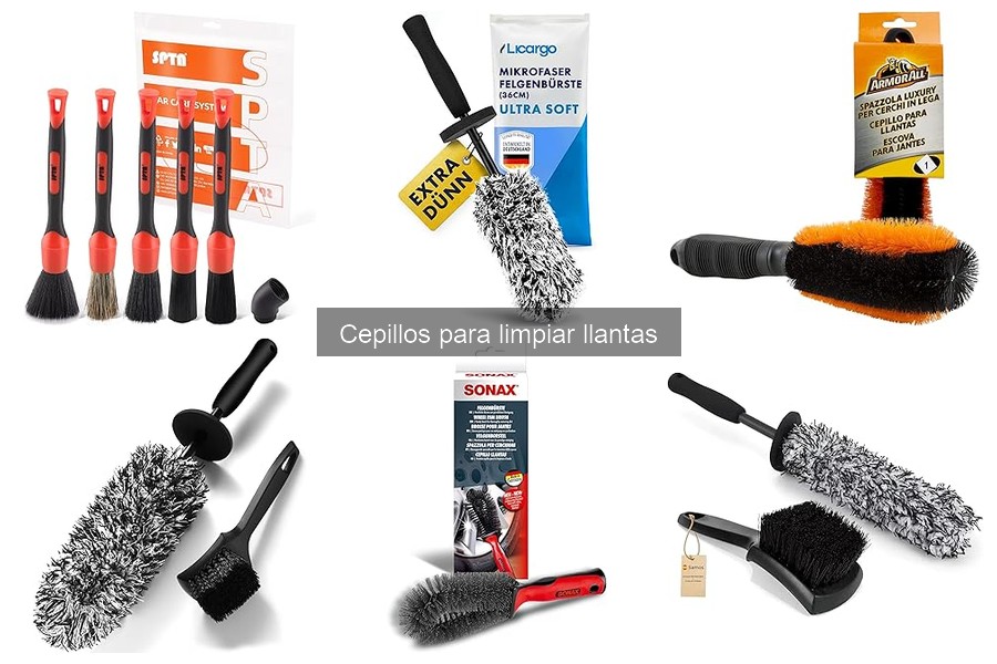 Cómo usar un cepillo para limpiar llantas eficazmente