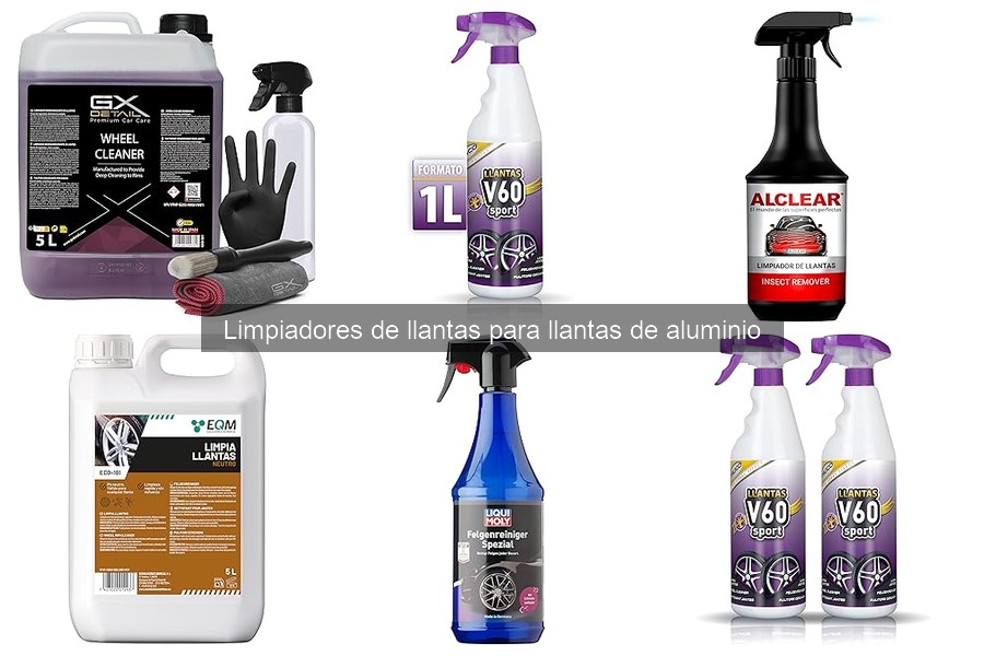 Cómo usar un limpiador de llantas de aluminio correctamente