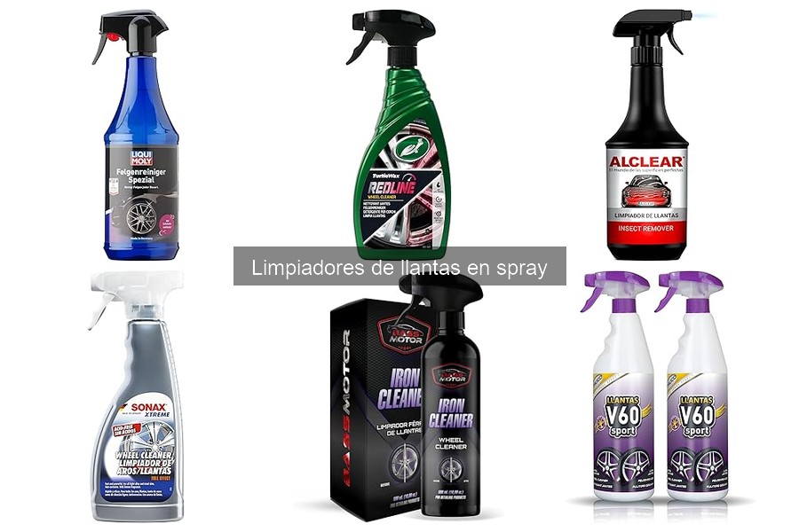 Cómo usar un limpiador de llantas en spray correctamente