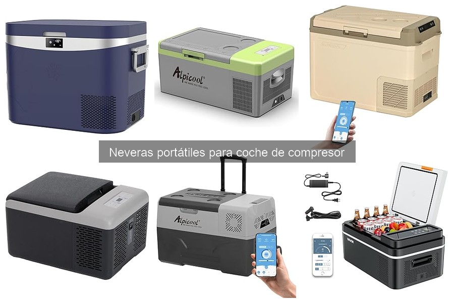 Cómo usar una nevera portátil de compresor en el coche