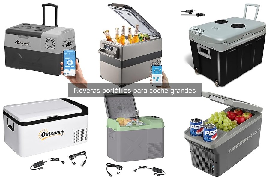 Cómo usar una nevera portátil grande en tu coche