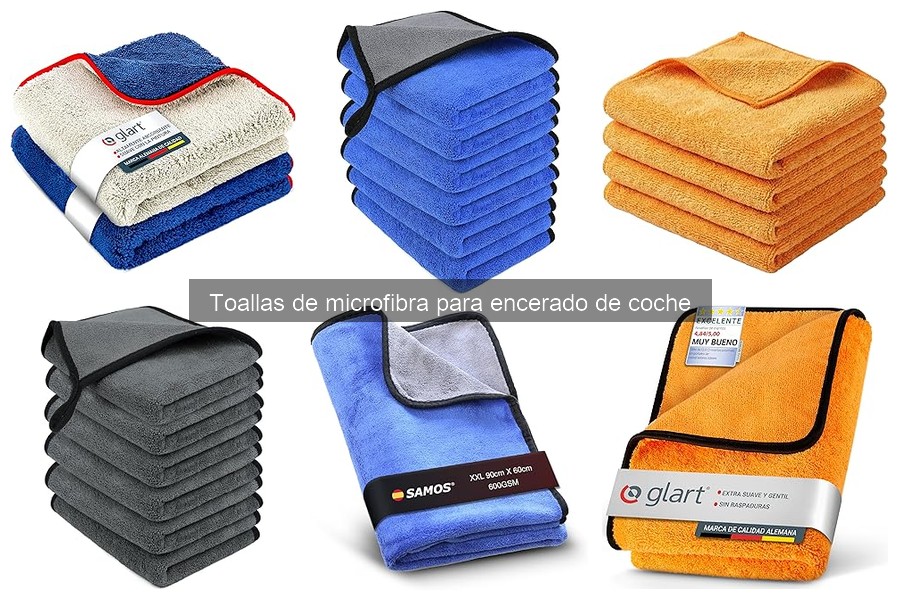 Cómo usar una toalla de microfibra para encerado de coche