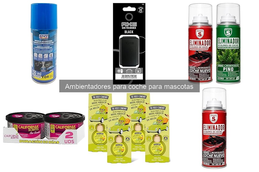 Cómo utilizar ambientadores para coche para mascotas