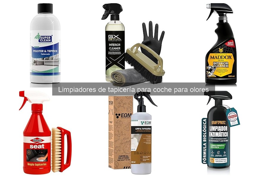Cómo utilizar un limpiador de tapicería para coche eficazmente