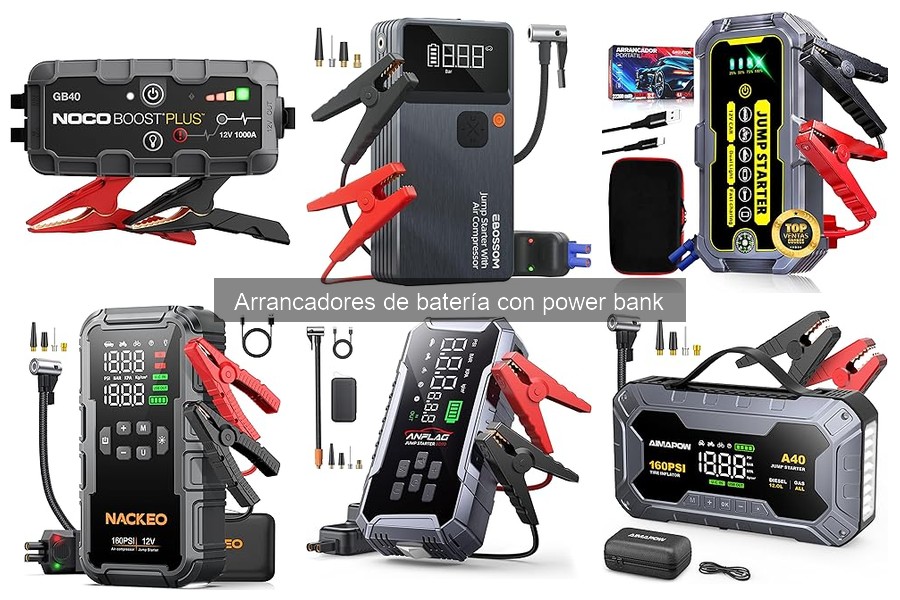 Comparativa: Arrancadores de Batería y Power Bank