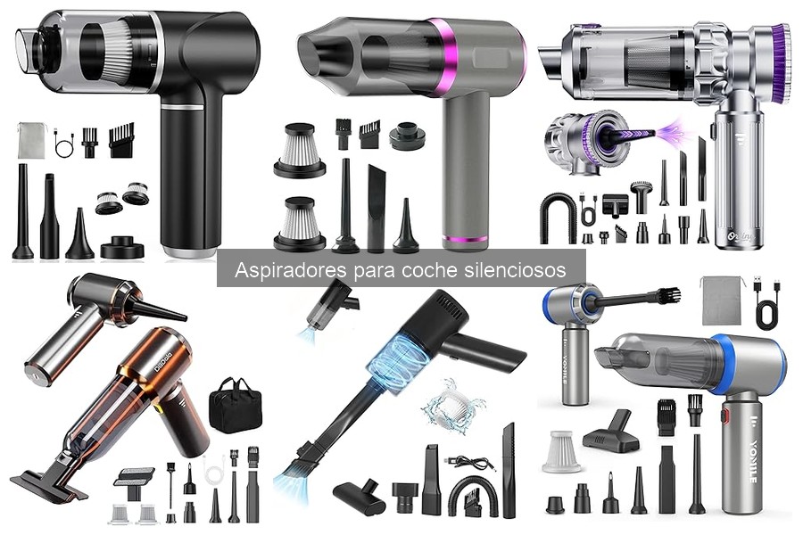 Comparativa: Aspiradores Silenciosos vs Tradicionales para Coche