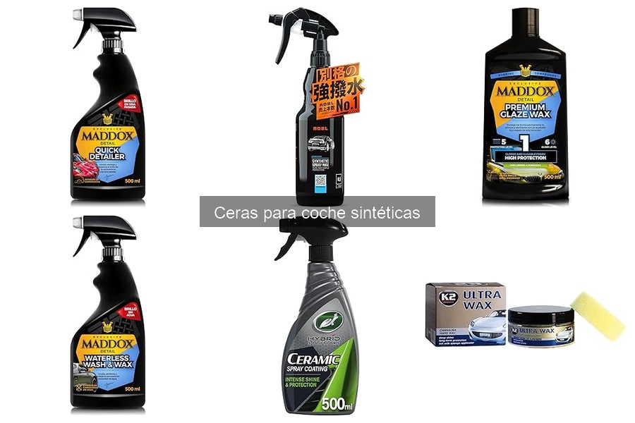 Comparativa: Ceras Sintéticas vs Naturales para Coche