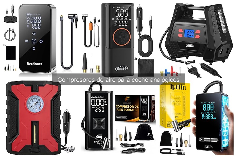 Comparativa de Accesorios para Compresores de Aire Analógicos