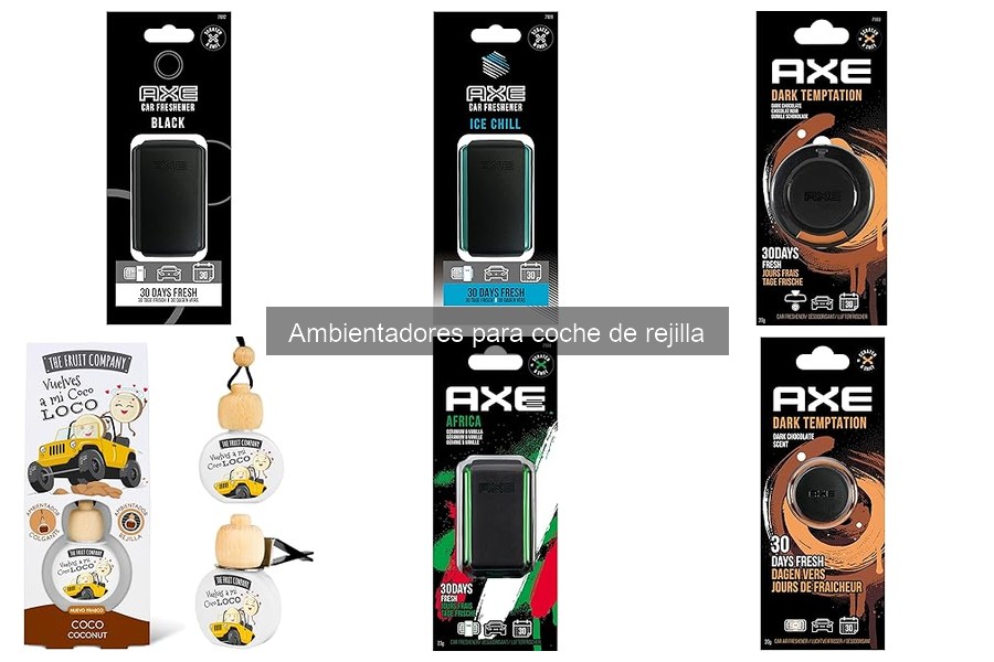 Comparativa de Ambientadores de Rejilla para Coche