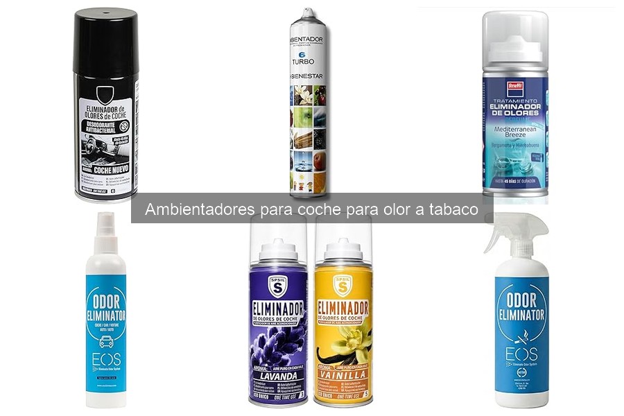 Comparativa de ambientadores para coche: adiós al olor a tabaco