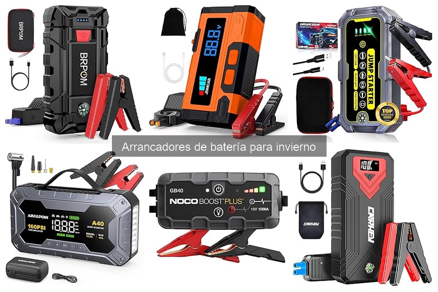 Comparativa de Arrancadores de Batería para Invierno