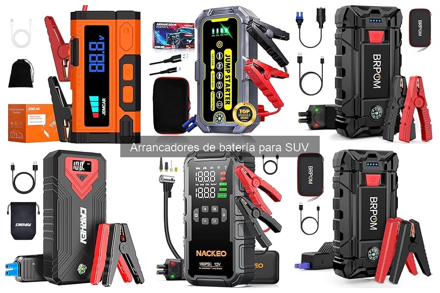 Comparativa de Arrancadores de Batería para SUV: Con y Sin Cable