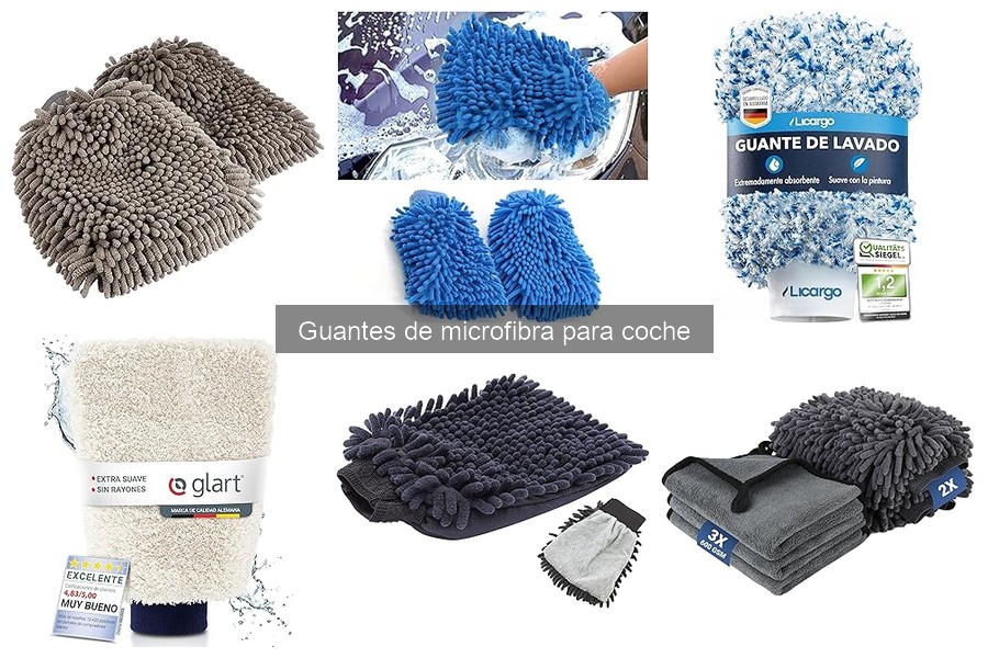 Comparativa de Guantes de Microfibra para Coche en 2023