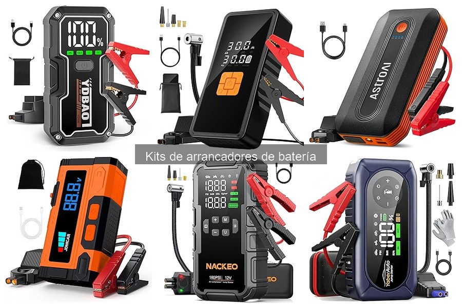 Comparativa de Kits de Arrancadores de Batería: Mejores Marcas