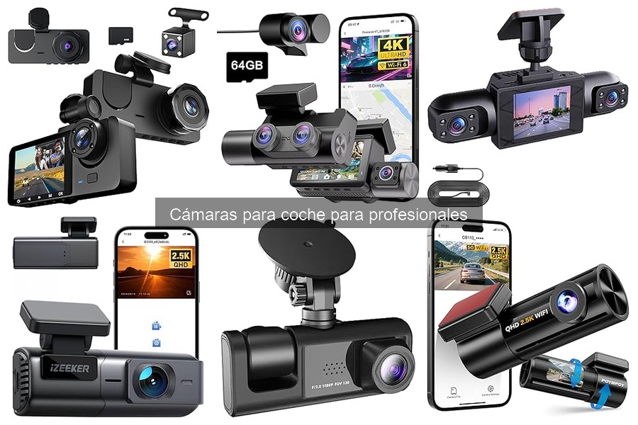 Comparativa de las Mejores Cámaras para Coche Profesionales