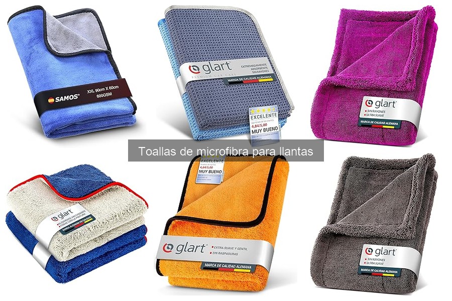 Comparativa de las Mejores Toallas de Microfibra para Llantas