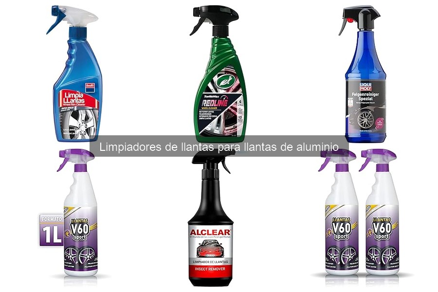 Comparativa de limpiadores de llantas de aluminio: marcas y precios