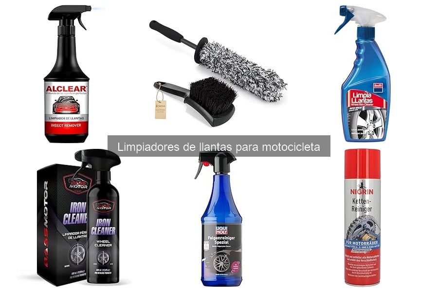 Comparativa de Limpiadores de Llantas para Motos y Coches
