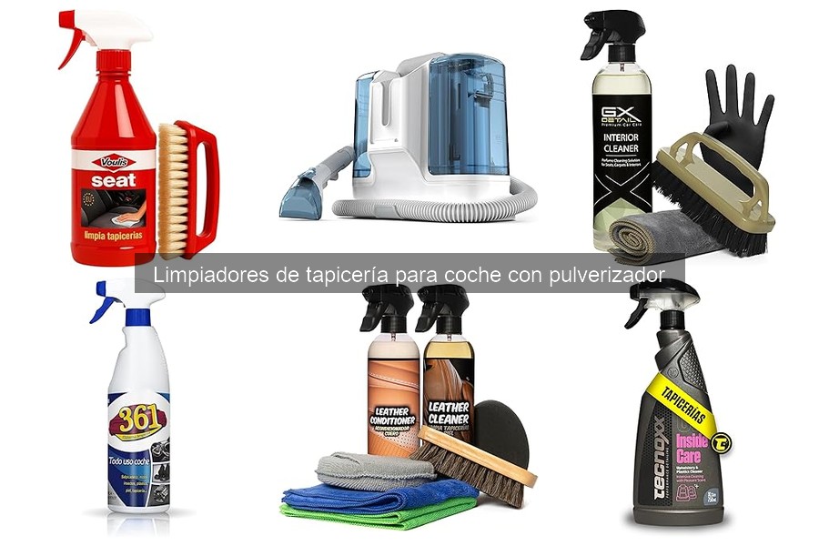 ** Comparativa de Limpiadores de Tapicería para Coche: Eficacia y Precios