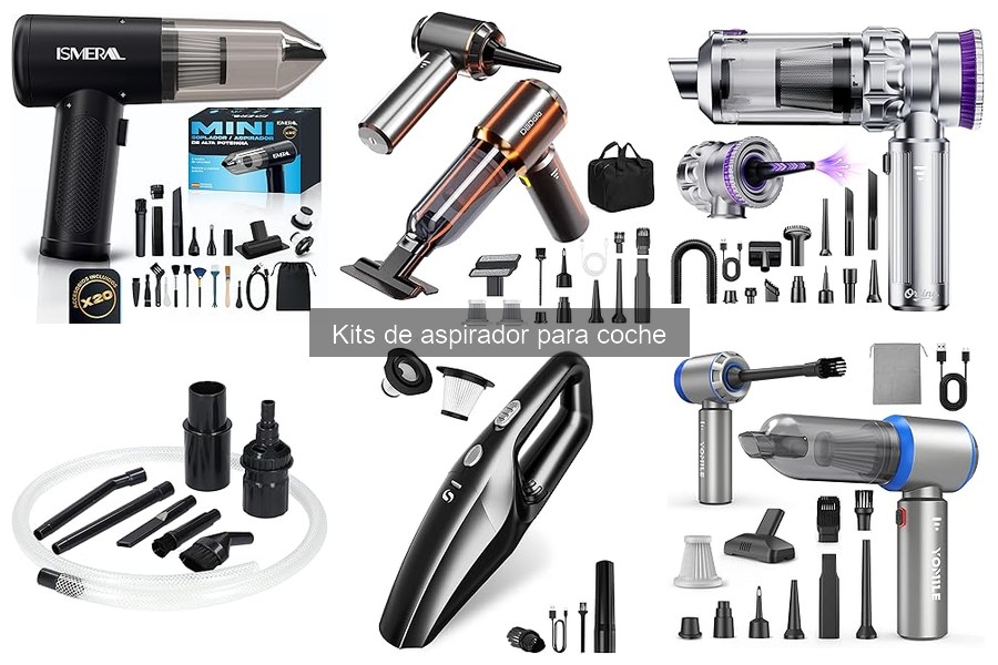 Comparativa de los Mejores Kits de Aspirador para Coche