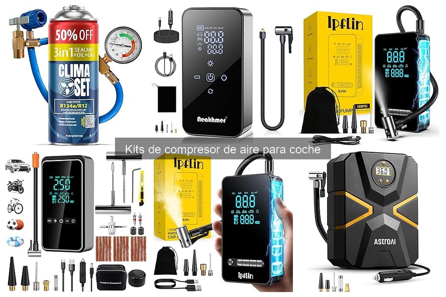 Comparativa de los Mejores Kits de Compresor de Aire para Coche