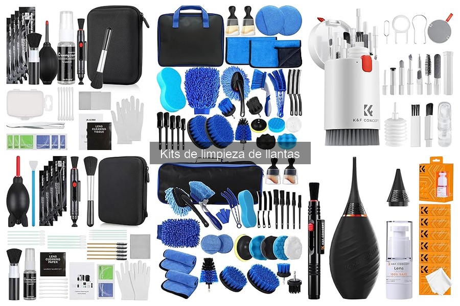 Comparativa de los Mejores Kits de Limpieza de Llantas