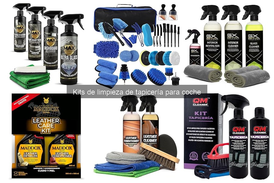 Comparativa de los mejores kits de limpieza de tapicería 2023