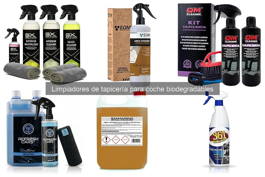 Comparativa de los Mejores Limpiadores de Tapicería Biodegradables