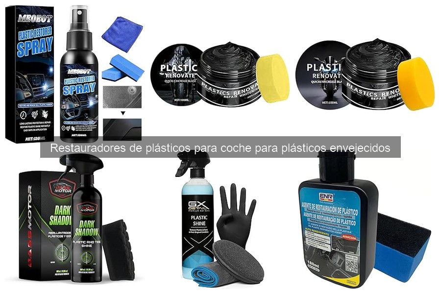 Comparativa de los Mejores Restauradores de Plásticos para Coche