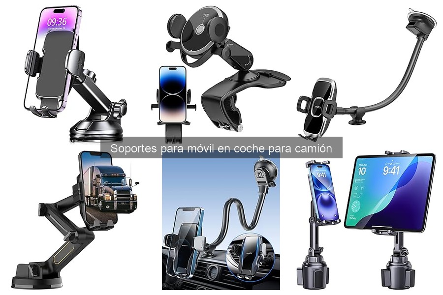 Comparativa de los Mejores Soportes para Móvil en Camiones