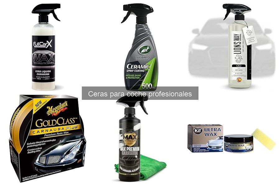 Comparativa de Mejores Cerás Profesionales para Coche